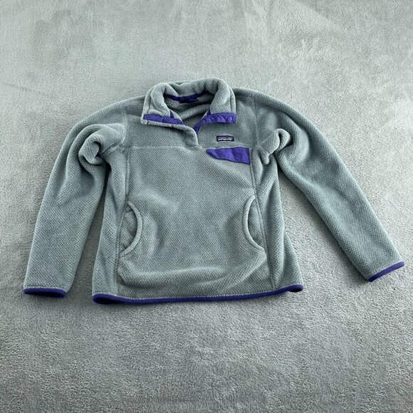 Patagonia Womens Polartec Thermal Pro Fleece Pullover Jacket M 2842 - Picture 1 of 9